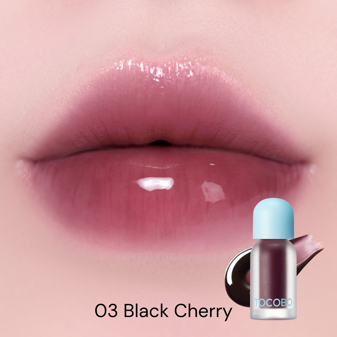 TOCOBO JUICY BERRY PLUMPING LIP OIL 03 BLACK CHERRY