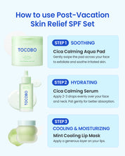 Post-Vacation Skin Relief SPF Set