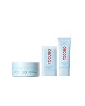 Sun Up, Cool Down Set (Bio Watery Sun Cream + Cotton Soft Sun Stick + Icy Cooling Patch)