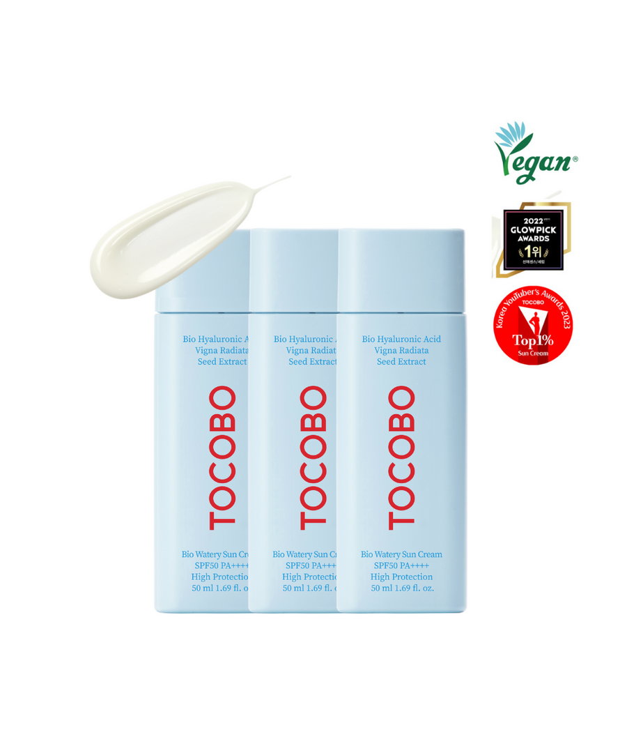 Bio Watery Sun Cream SPF50 PA++++ Pack of 3