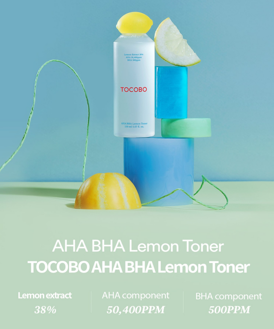 [+ $100 FREE] AHA BHA Lemon Toner 150ml